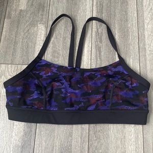 Lululemon Bra - Purple Camo